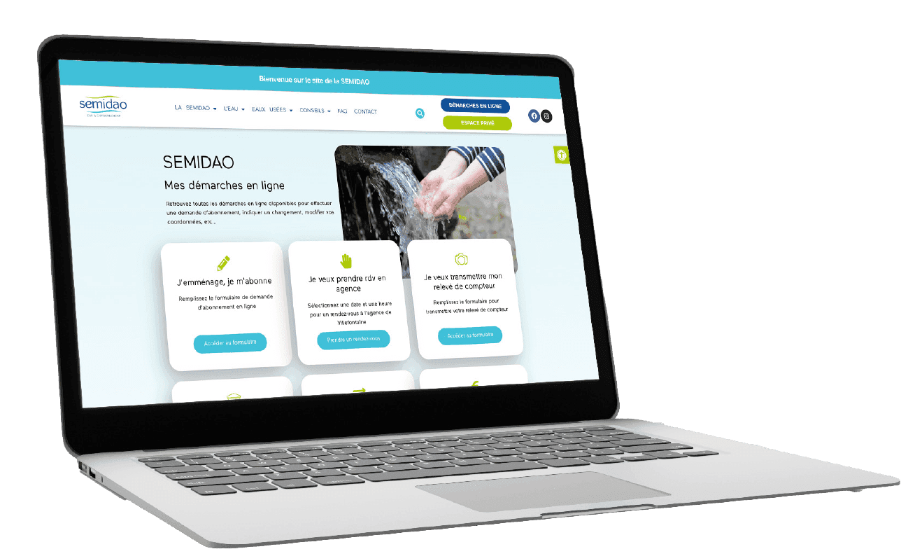 Site web Semidao