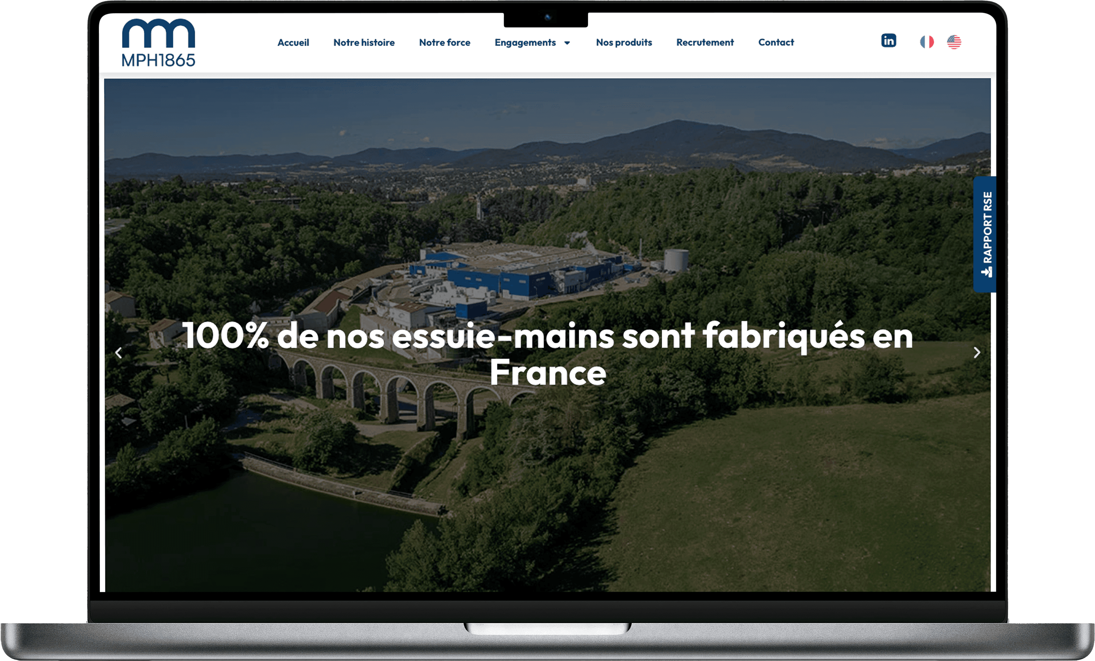 Création de site web pour MPH1865