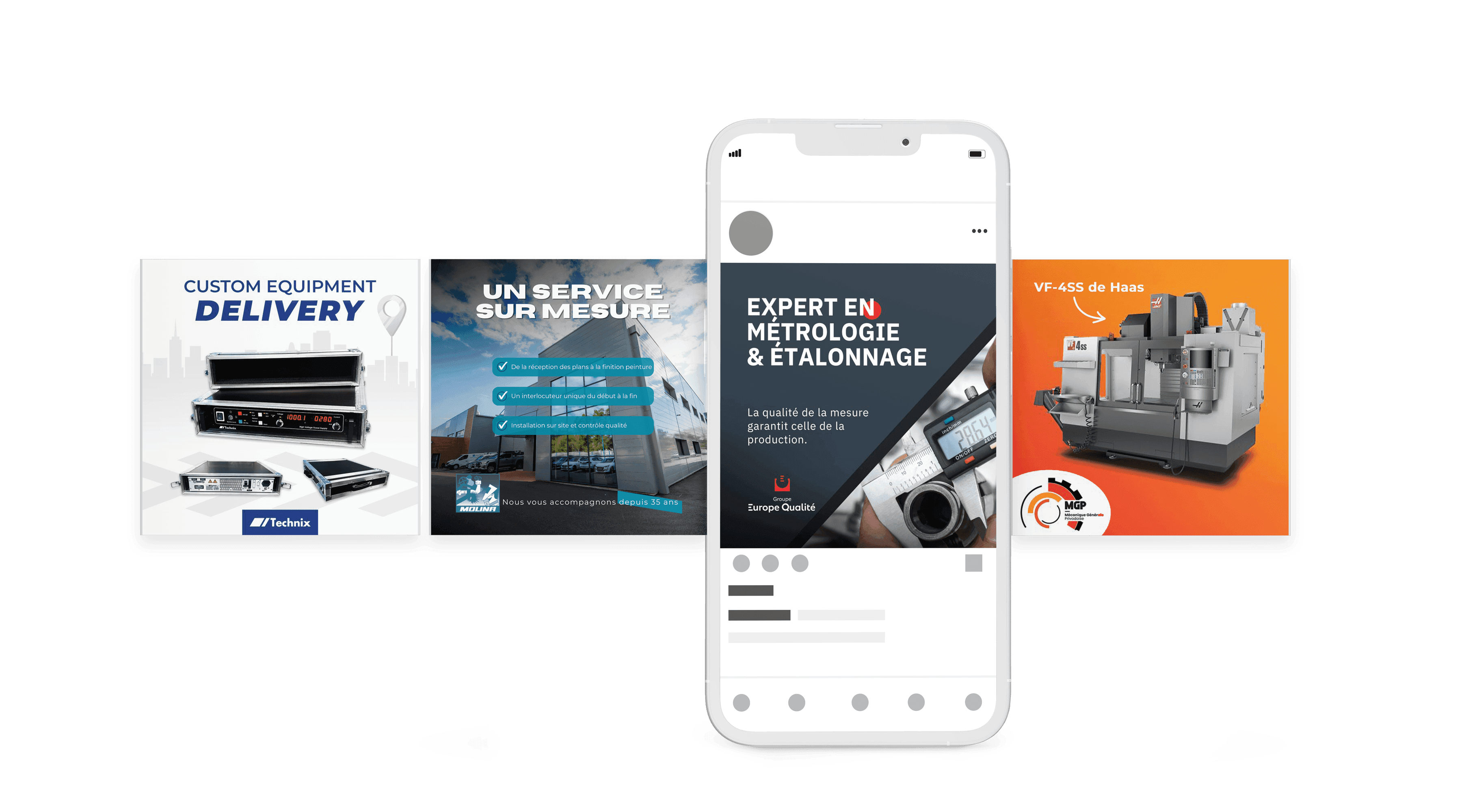 Création d'applications mobiles pour l'industrie